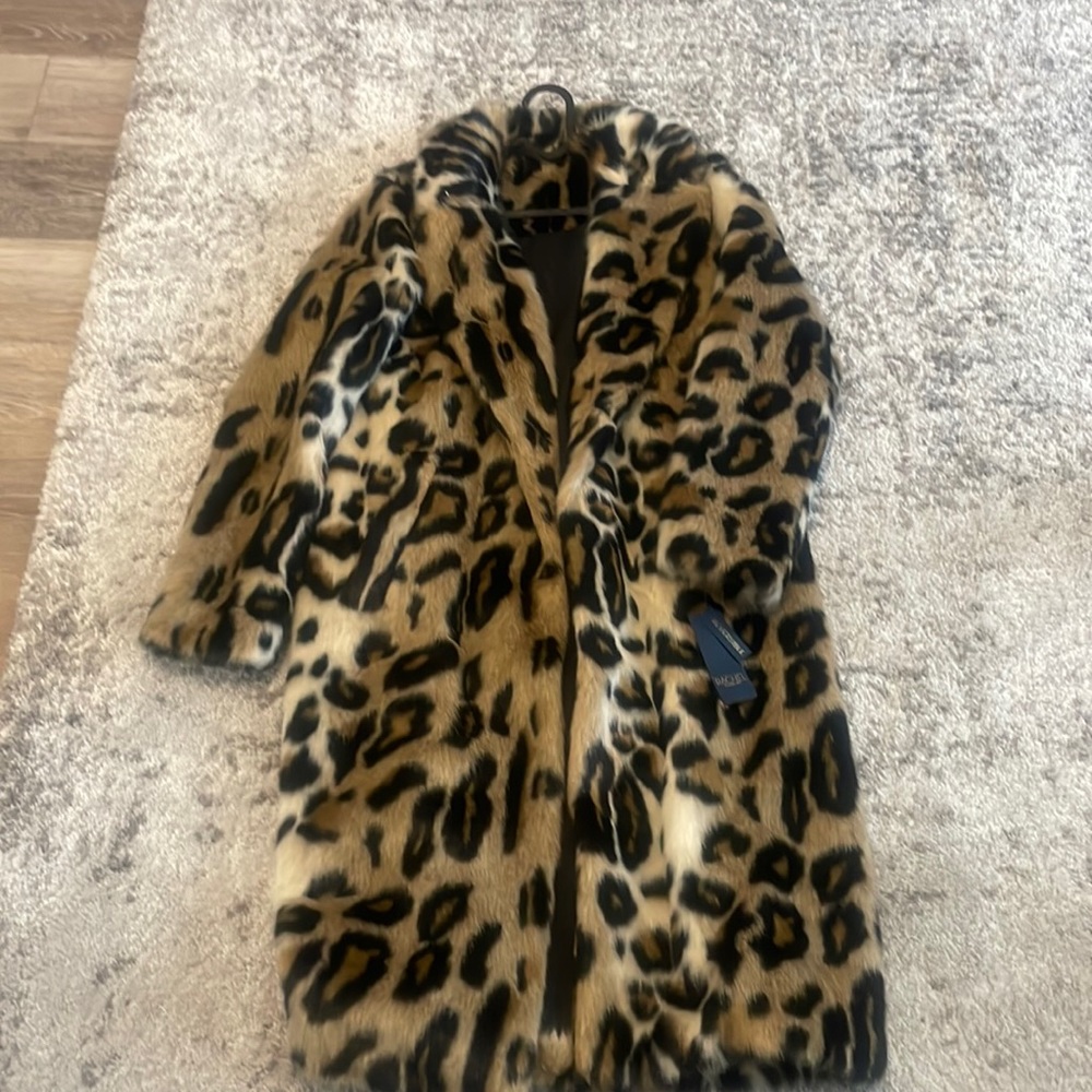 Rachel roy fur coat